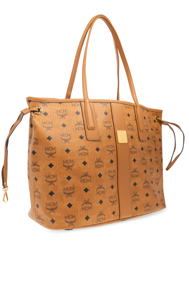 Brown Liz reversible shopper bag MCM Vitkac Italy